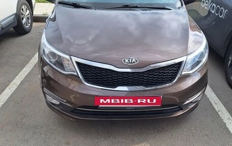 KIA Rio III рестайлинг, 2016 год, 975 000 рублей, 3 фотография
