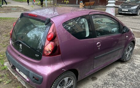 Peugeot 107 I рестайлинг, 2012 год, 460 000 рублей, 4 фотография