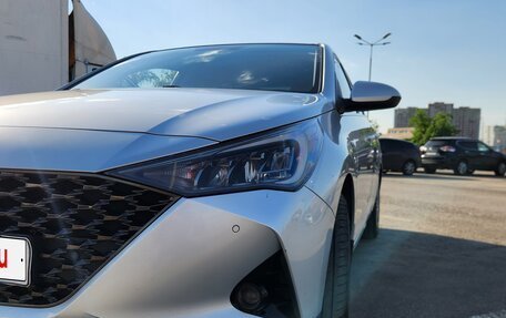 Hyundai Solaris II рестайлинг, 2022 год, 1 850 000 рублей, 19 фотография