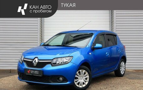 Renault Sandero II рестайлинг, 2016 год, 905 000 рублей, 1 фотография