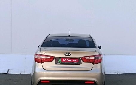 KIA Rio III рестайлинг, 2013 год, 640 000 рублей, 6 фотография