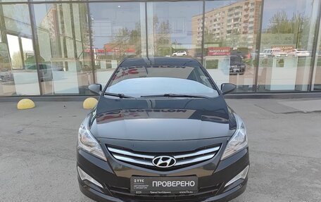 Hyundai Solaris II рестайлинг, 2014 год, 535 500 рублей, 2 фотография