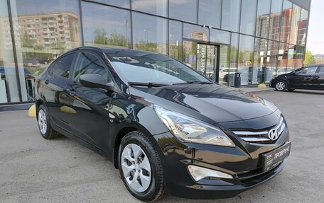 Hyundai Solaris II рестайлинг, 2014 год, 535 500 рублей, 3 фотография