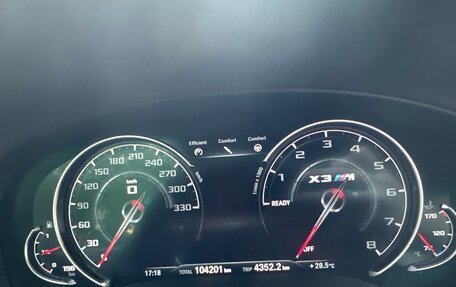BMW X3 M, 2019 год, 7 000 000 рублей, 5 фотография