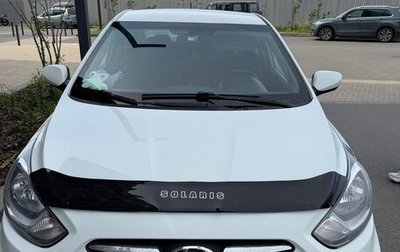 Hyundai Solaris II рестайлинг, 2011 год, 470 000 рублей, 1 фотография