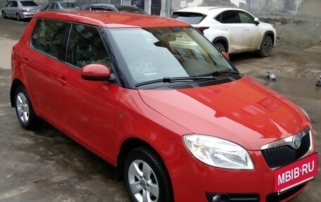 Skoda Fabia II, 2009 год, 435 000 рублей, 3 фотография