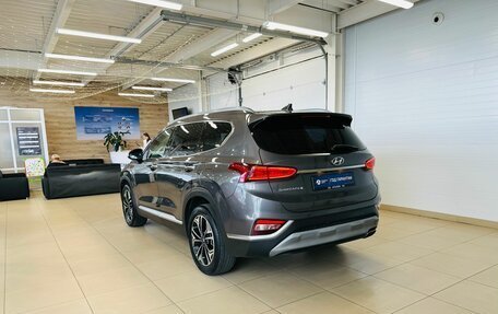 Hyundai Santa Fe IV, 2019 год, 3 299 900 рублей, 4 фотография