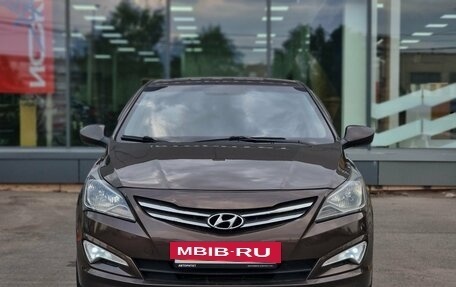 Hyundai Solaris II рестайлинг, 2015 год, 830 000 рублей, 4 фотография