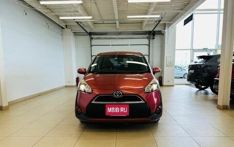 Toyota Sienta II, 2016 год, 1 329 000 рублей, 9 фотография