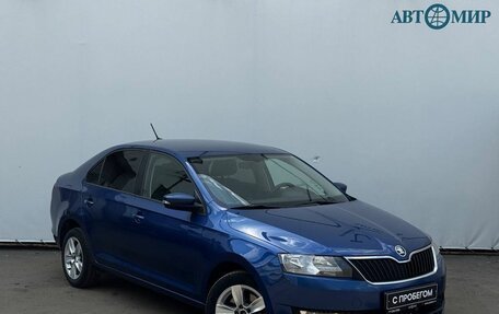 Skoda Rapid I, 2018 год, 1 370 000 рублей, 3 фотография