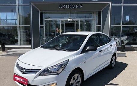 Hyundai Solaris II рестайлинг, 2014 год, 1 195 000 рублей, 1 фотография