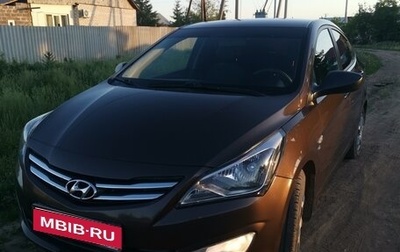 Hyundai Solaris II рестайлинг, 2015 год, 910 000 рублей, 1 фотография