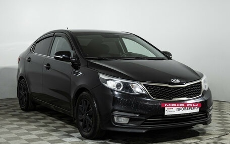 KIA Rio III рестайлинг, 2016 год, 1 149 700 рублей, 3 фотография