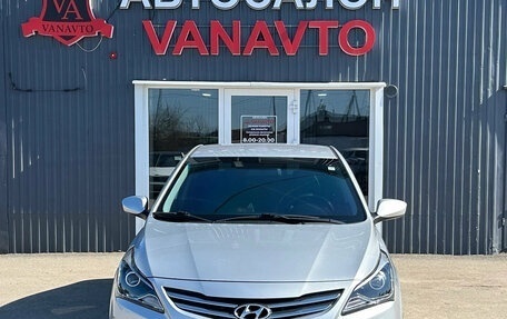 Hyundai Solaris II рестайлинг, 2015 год, 1 150 000 рублей, 2 фотография