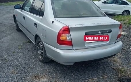 Hyundai Accent II, 2002 год, 210 000 рублей, 4 фотография