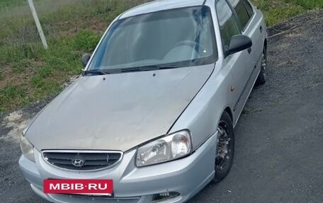 Hyundai Accent II, 2002 год, 210 000 рублей, 2 фотография