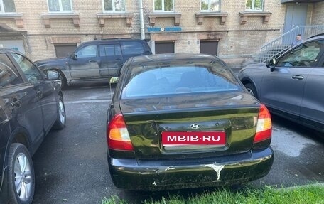 Hyundai Accent II, 2006 год, 100 000 рублей, 4 фотография