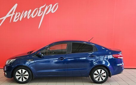 KIA Rio III рестайлинг, 2016 год, 999 000 рублей, 2 фотография