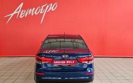 KIA Rio III рестайлинг, 2016 год, 999 000 рублей, 4 фотография