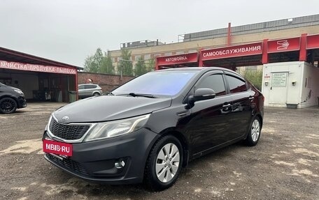 KIA Rio III рестайлинг, 2013 год, 570 000 рублей, 32 фотография