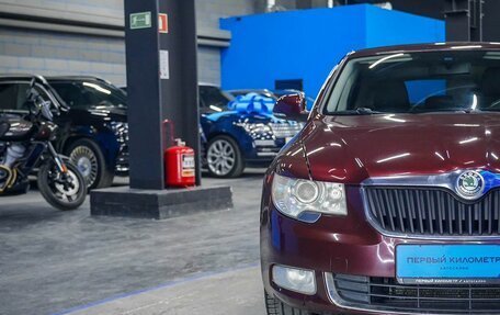 Skoda Superb III рестайлинг, 2009 год, 880 000 рублей, 26 фотография