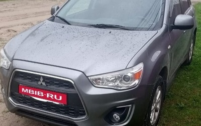 Mitsubishi ASX I рестайлинг, 2014 год, 855 000 рублей, 1 фотография