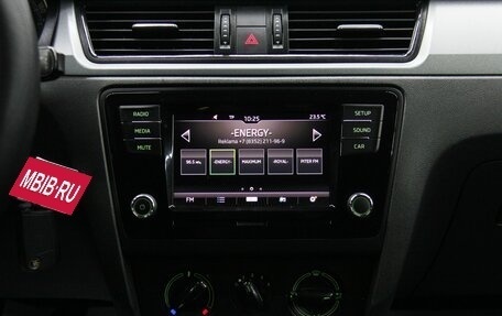 Skoda Rapid I, 2018 год, 1 219 300 рублей, 15 фотография