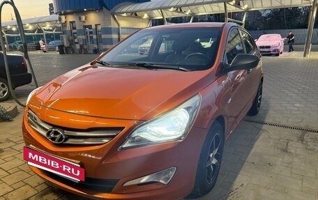 Hyundai Solaris II рестайлинг, 2014 год, 1 150 000 рублей, 3 фотография