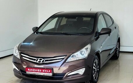 Hyundai Solaris II рестайлинг, 2014 год, 840 000 рублей, 1 фотография
