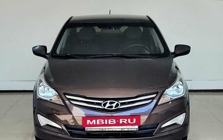 Hyundai Solaris II рестайлинг, 2014 год, 840 000 рублей, 2 фотография