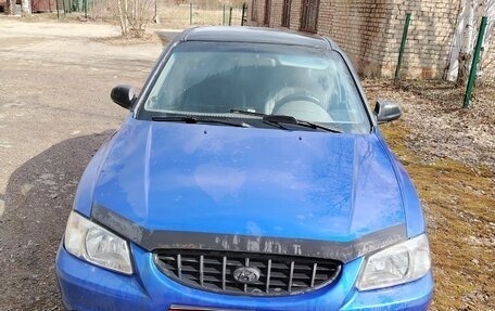 Hyundai Accent II, 2002 год, 230 000 рублей, 1 фотография