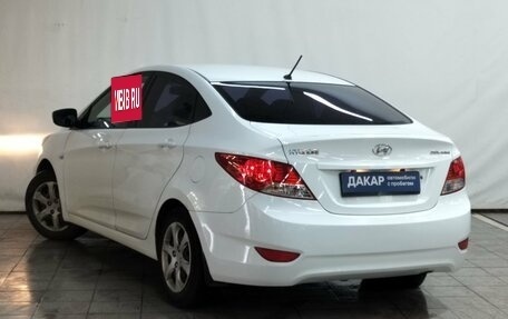 Hyundai Solaris II рестайлинг, 2011 год, 570 000 рублей, 6 фотография
