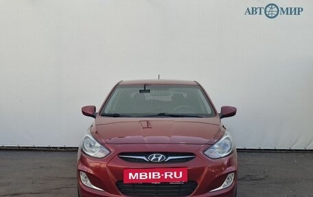 Hyundai Solaris II рестайлинг, 2012 год, 820 000 рублей, 2 фотография