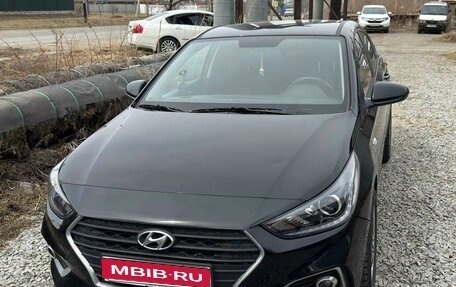 Hyundai Solaris II рестайлинг, 2018 год, 1 170 000 рублей, 1 фотография