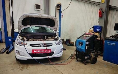 Hyundai Solaris II рестайлинг, 2014 год, 950 000 рублей, 15 фотография