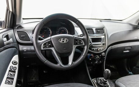 Hyundai Solaris II рестайлинг, 2015 год, 868 000 рублей, 14 фотография