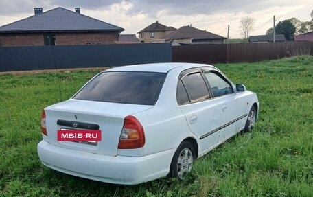 Hyundai Accent II, 2003 год, 135 000 рублей, 3 фотография