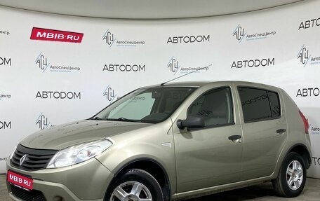 Renault Sandero I, 2010 год, 369 000 рублей, 1 фотография