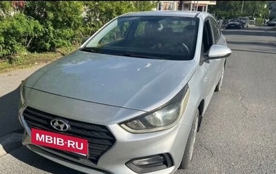 Hyundai Solaris II рестайлинг, 2017 год, 675 000 рублей, 1 фотография