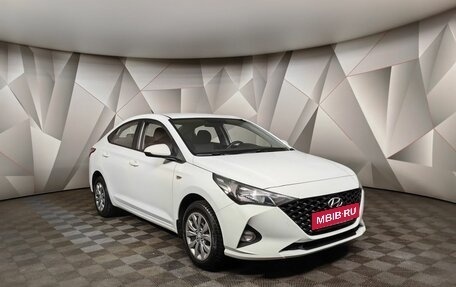 Hyundai Solaris II рестайлинг, 2021 год, 1 590 000 рублей, 3 фотография