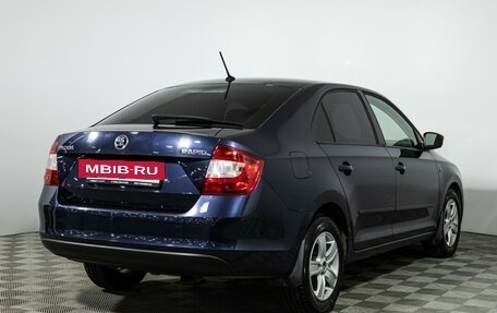 Skoda Rapid I, 2015 год, 799 585 рублей, 5 фотография