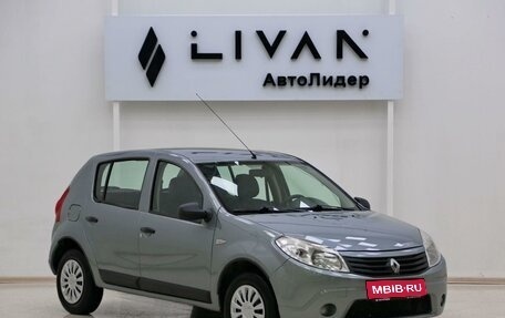 Renault Sandero I, 2010 год, 549 000 рублей, 1 фотография