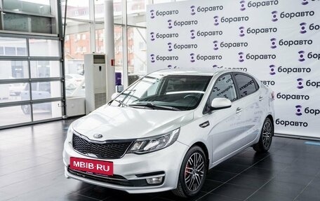 KIA Rio III рестайлинг, 2015 год, 897 000 рублей, 2 фотография