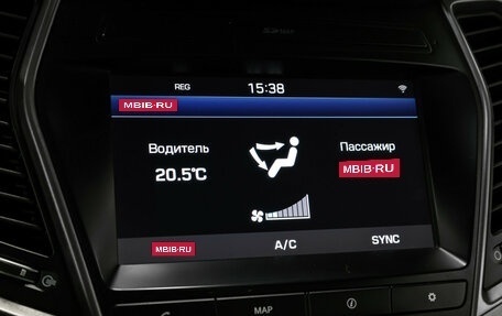 Hyundai Santa Fe III рестайлинг, 2015 год, 2 198 000 рублей, 17 фотография