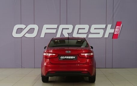 KIA Rio III рестайлинг, 2014 год, 949 555 рублей, 4 фотография