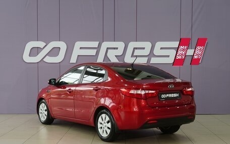 KIA Rio III рестайлинг, 2014 год, 949 555 рублей, 2 фотография