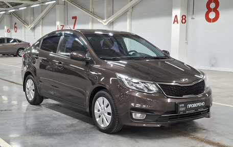 KIA Rio III рестайлинг, 2015 год, 995 000 рублей, 3 фотография