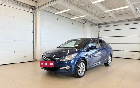 Hyundai Solaris II рестайлинг, 2015 год, 1 179 000 рублей, 2 фотография