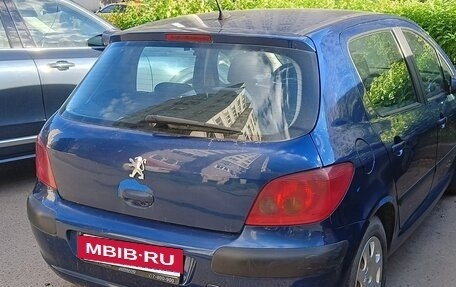 Peugeot 307 I, 2003 год, 100 000 рублей, 4 фотография