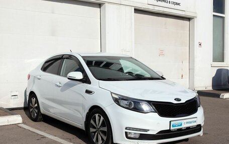 KIA Rio III рестайлинг, 2016 год, 874 000 рублей, 2 фотография